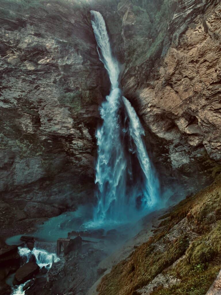 Waterfall Reichenbach in Meiringen