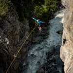 Grindelwald Glacier Gorge Canyon Swing adventure