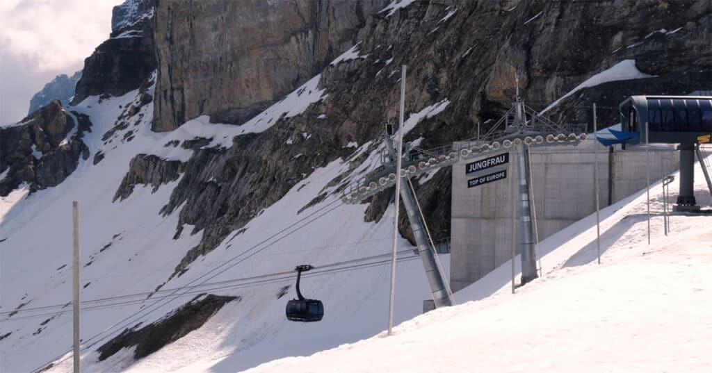 Eigergletscher cable car station