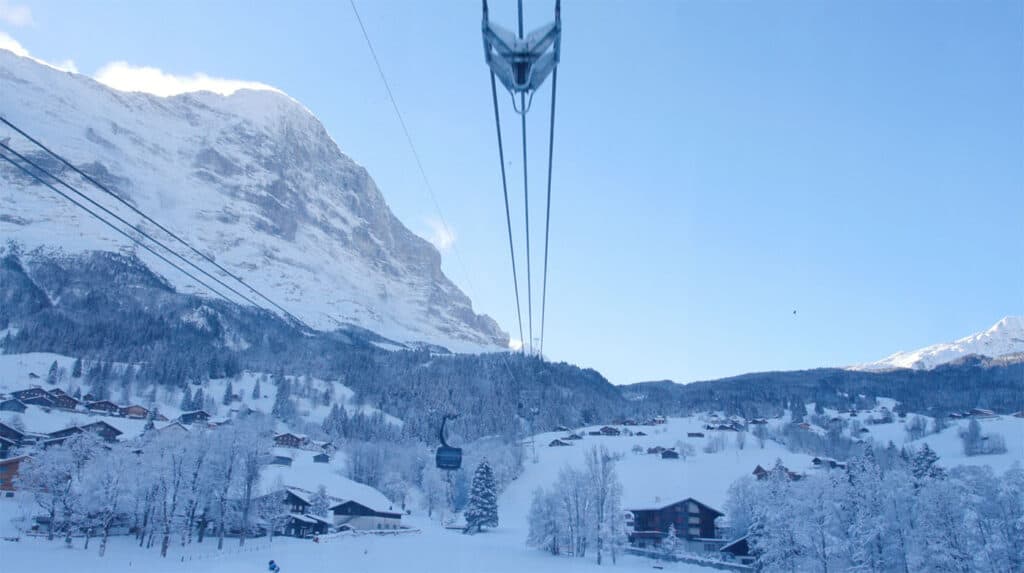 Eiger Express in winter