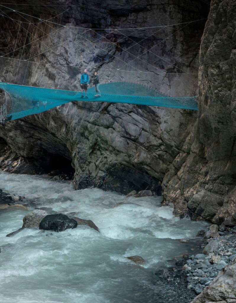 Blue Spiderweb in the Glacier Gorge