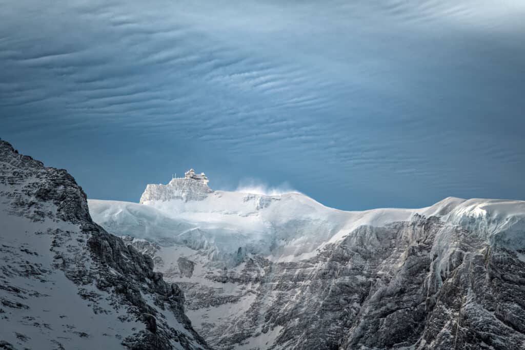 The Spynx observatory on Jungfraujoch