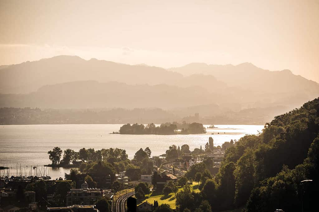 Ufenau Island on Lake Zurich
