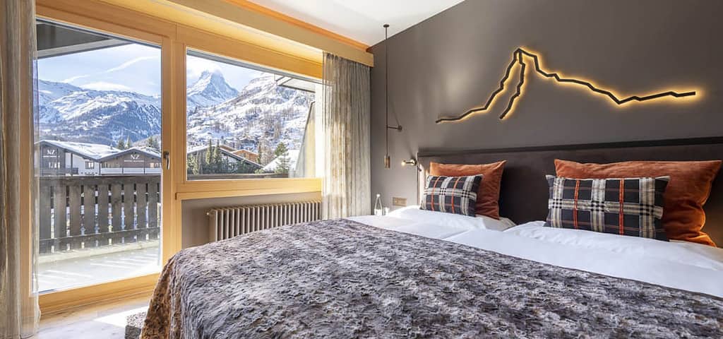 Hotel with Matterhorn view